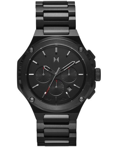MVMT Raptor Stainless Steel Bracelet Watch 46mm - Black