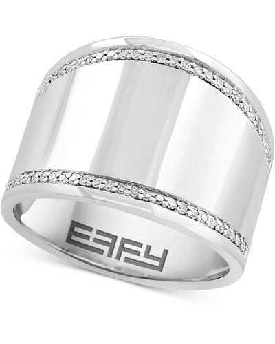 Effy Effy Diamond Wide Statement Ring (1/6 Ct. T.w. - White