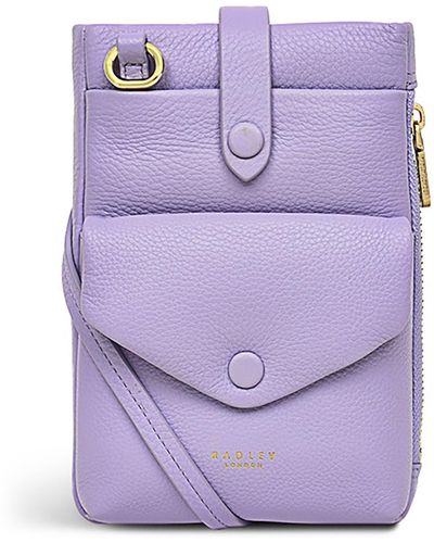 Radley Mallow Street Mini Phone Crossbody Bag - Purple