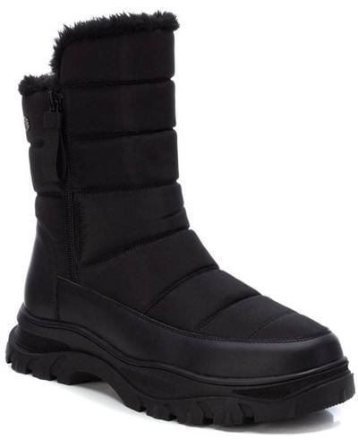 Xti Winter Boots By - Black