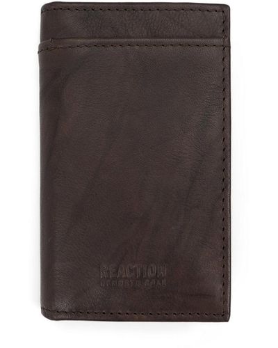 Kenneth Cole Duo-fold Magnetic Wallet - Brown