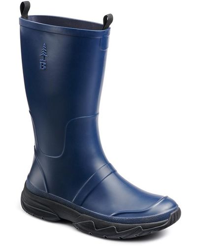 BASS OUTDOOR Field Water Resistant Rain Boots - Blue