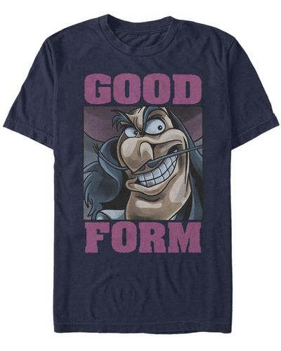 Fifth Sun Good Form Short Sleeve Crew T-shirt - Blue