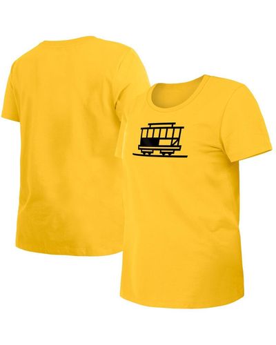 KTZ En State Warriors 2023/24 City Edition T-shirt - Yellow