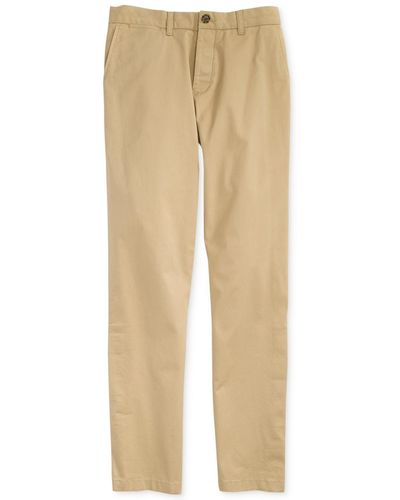 Tommy Hilfiger Adaptive Custom Fit Chino Pants - Natural