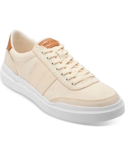 Cole Haan Grandprø Rally Canvas Ii Lace-up Court Sneakers - White