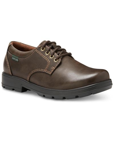 Eastland Duncan Plain Toe Oxford Shoes - Brown