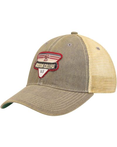 Legacy Athletic Boston College Eagles Legacy Point Old Favorite Trucker Snapback Hat - Gray