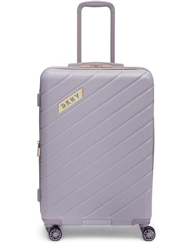 DKNY Bias 24" Upright Trolley luggage - Purple