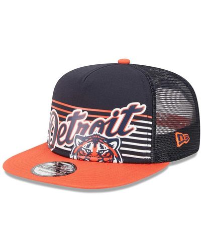 Houston Astros New Era Speed Golfer Trucker Snapback Hat - Navy