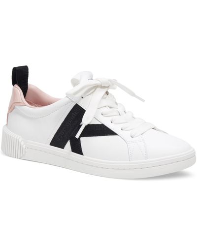 Kate Spade Signature Lace-up Sneakers - White