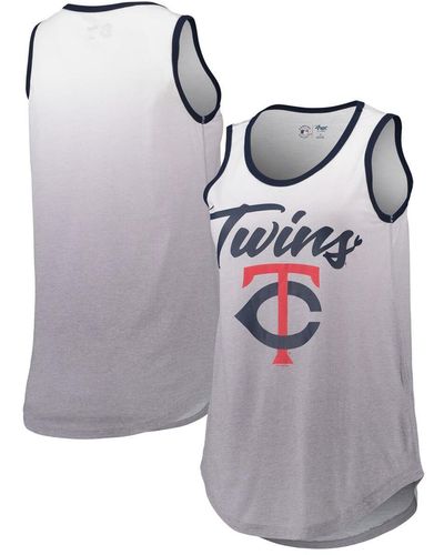 G-III 4Her by Carl Banks Minnesota Twins Logo Opening Day Tank Top - Gray