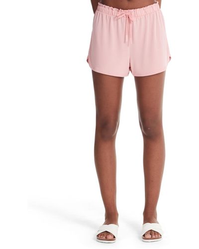 Marc New York Performance Sueded Jersey Lounge Shorts - Pink