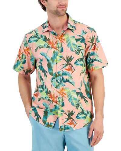Tommy Bahama Nova Wave Sunnyvale Floral Shirt - Blue