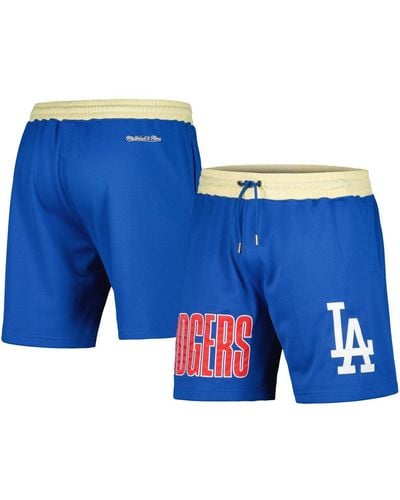 Mitchell & Ness Los Angeles Dodgers Og 2.0 Fashion Shorts - Blue