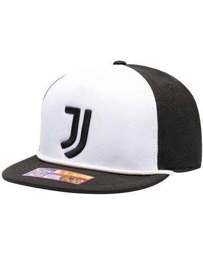 Fan Ink Juventus Avalanche Snapback Hat - White