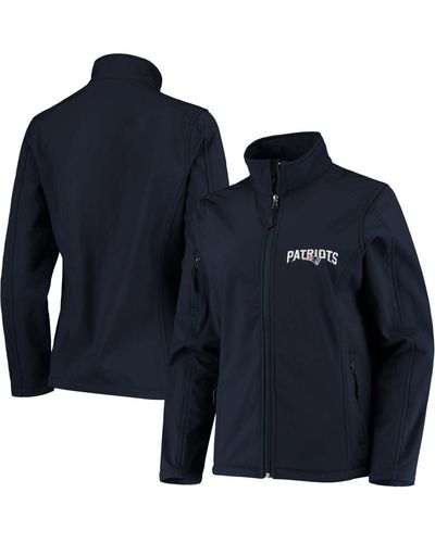 Dunbrooke New England Patriots Full-zip Sonoma Softshell Jacket - Blue
