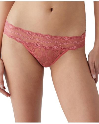 B.tempt'd By Wacoal Lace Kiss Bikini Underwear 978182 - Red
