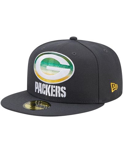 KTZ Green Bay Packers Color Dim 59fifty Fitted Hat - Multicolor
