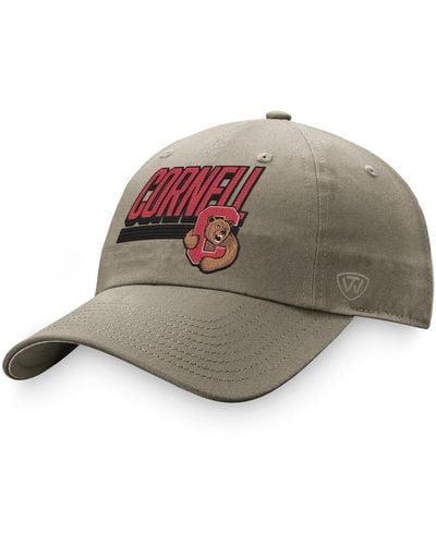 Top Of The World Cornell Big Red Slice Adjustable Hat - Green