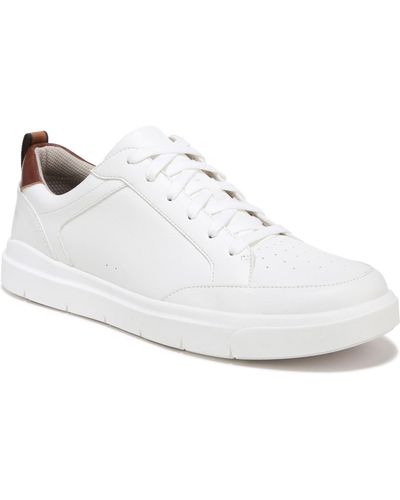 Dr. Scholls Catch Thrills Lace Up Sneakers - White