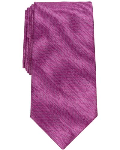 Club Room Patel Solid Tie - Purple