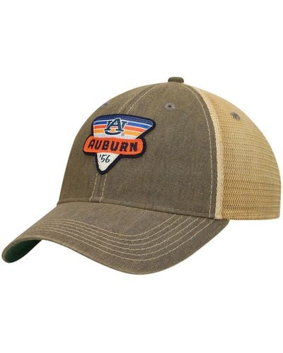 Legacy Athletic Auburn Tigers Legacy Point Old Favorite Trucker Snapback Hat - Gray