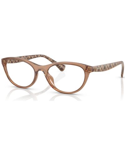 Ralph By Ralph Lauren Oval Eyeglasses - Metallic