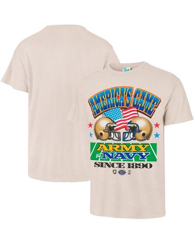'47 47 Brand Army/navy Game Retro T-shirt - White