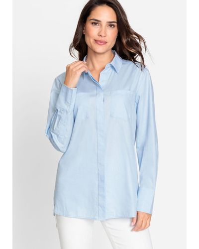 Olsen 100% Cotton Shirt - Blue