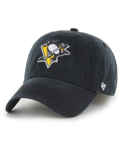 '47 Pittsburgh Penguins Classic Franchise Flex Hat - Blue