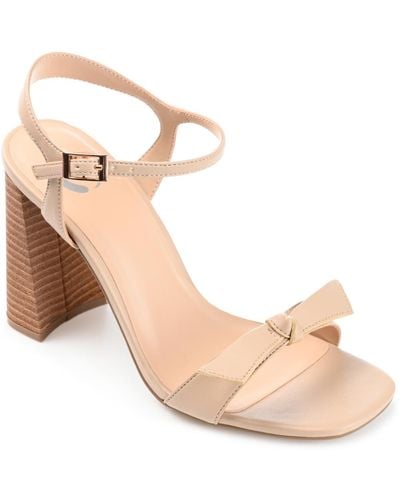 Journee Collection Dianne Sandals - Natural
