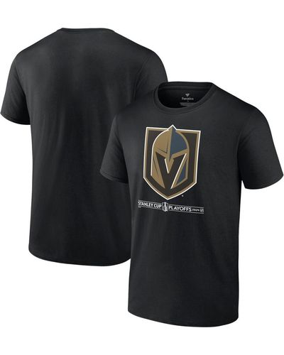 Fanatics Vegas Golden Knights 2024 Stanley Cup Playoffs Breakout T-shirt - Black