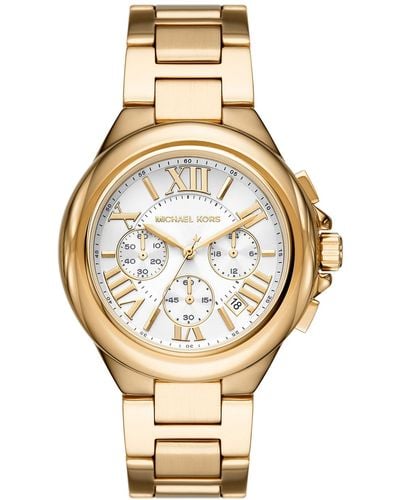 Michael Kors Oversized Camille Rose Gold-tone Watch - Metallic