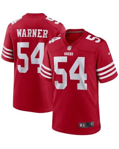 Nike Fred Warner San Francisco 49ers Super Bowl Lviii Game Jersey