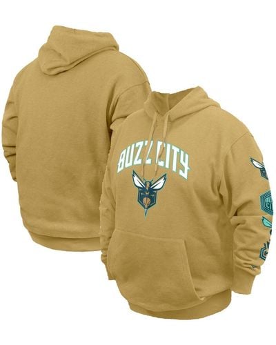 KTZ Charlotte Hornets Big And Tall 2023/24 City Edition Pullover Hoodie - Green