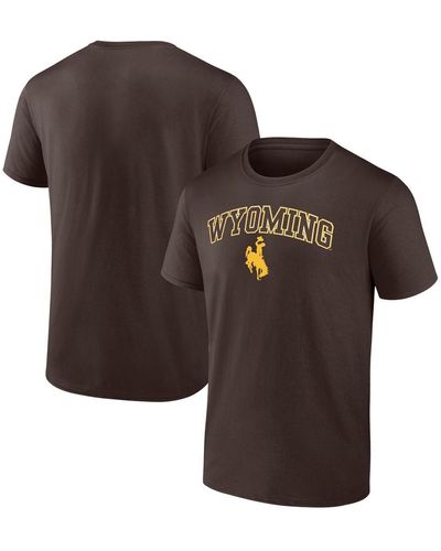Fanatics Wyoming Cowboys Campus T-shirt - Brown