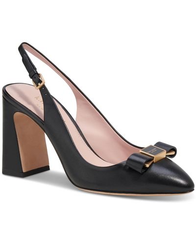 Kate Spade Bowdie Slingback Pumps - Black