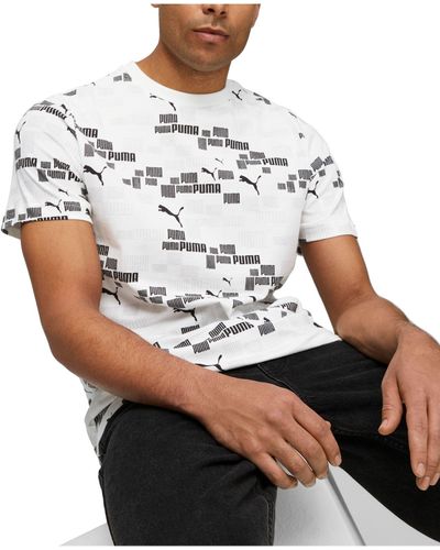 Buy Puma Trash Talk White AOP T-Shirt