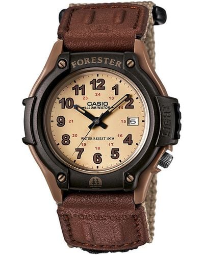 G-Shock Forester Tan Nylon Strap Watch 41mm - Brown