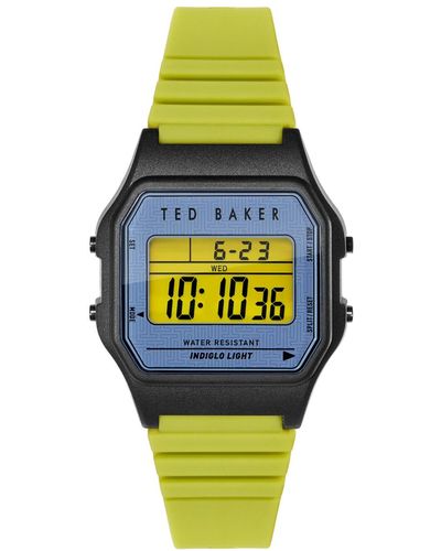 Ted Baker Ted 80's Resin Bracelet Watch 35.5mm - Yellow