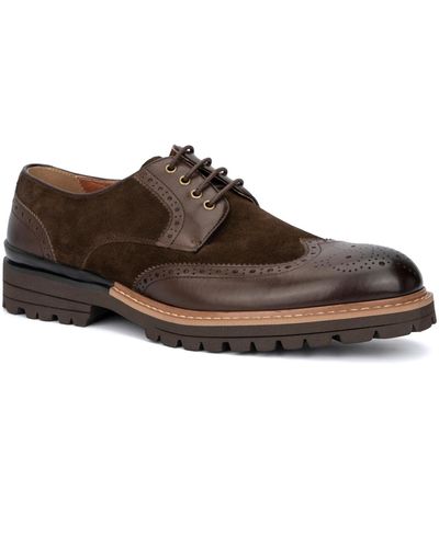Vintage Foundry Andrew Lace-up Oxfords - Brown