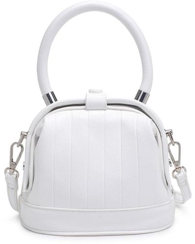 Moda Luxe Charmain Mini Crossbody Bag - White