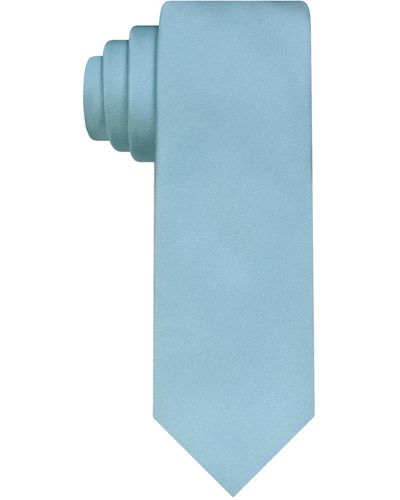 Van Heusen Shaded Iridescent Solid Tie - Blue