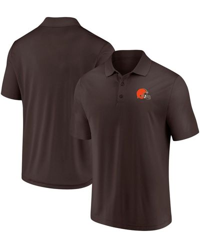 Fanatics Cleveland S Component Polo Shirt - Brown