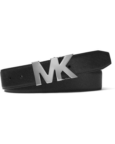 Michael Kors Leather Belt - Black