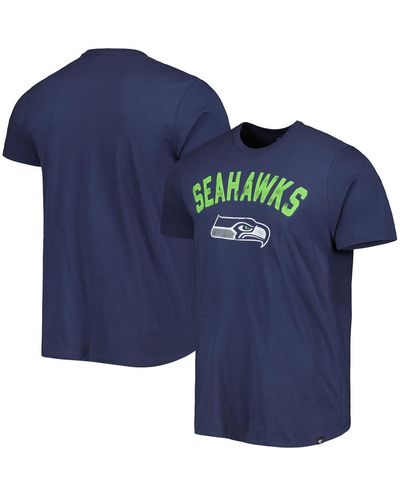 '47 College Seattle Seahawks All Arch Franklin T-shirt - Blue
