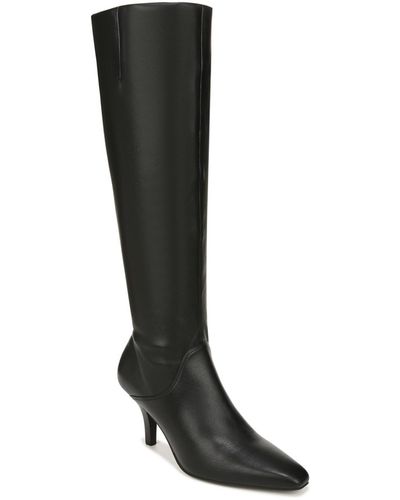 Franco Sarto Lyla Wide Calf Knee High Boots - Black