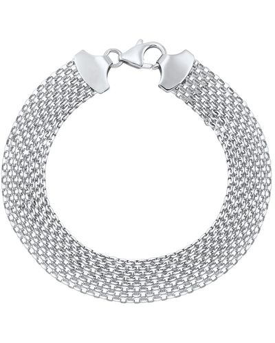 Macy's Wide Bismark Link Chain Bracelet - Metallic