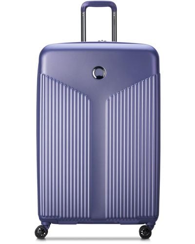 Delsey Comete 3.0 28" Expandable Spinner Upright luggage - Blue